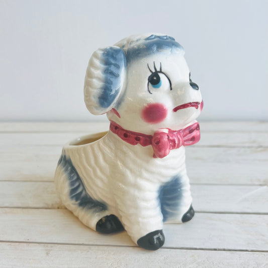 Vintage Lamb Planter • Made in Japan